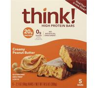 thinkThin Bar Creamy Peanut Butter, 10.5 oz