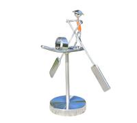 ThinkTop Fisherman Kinetic Art Balance Steel Balance Physics Theory Decoration for Home and Office Desk or Party