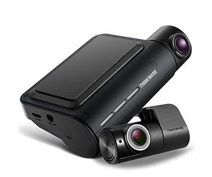 Thinkware F800 PRO Dash Cam Full HD 1080p Front and Rear Car Camera Dashcam - Super Night Vision 2.0, Includes 32GB SD Card & Hardwire lead for Battery Safe Parking Mode Install - Android/iOS App