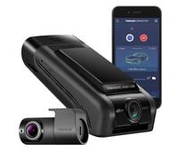 Thinkware U1000 PRO Dash Cam - 4K UHD 2160p Front & 2K QHD Rear Car Dash Camera - Built-in GPS, Connected App - Includes Hardwire Lead for Battery Safe Parking Mode & 64GB SD Card - Android/iOS App