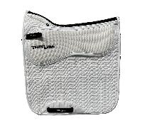 ThinLine Cotton Sq Dressage Pad - White