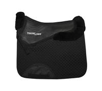ThinLine Euro Roll Wool Dressage Square - Black