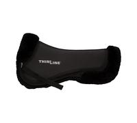 ThinLine Full Sheepskin Comfort Half Pad - Black - Small