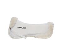 ThinLine Full Sheepskin Comfort Half Pad - White - Large