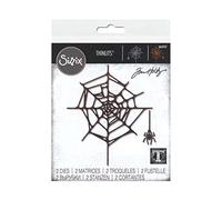 Thinlits Die Set 2PK Spider Web by Tim Holtz