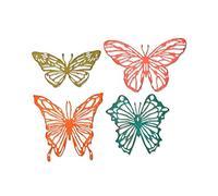 Sizzix Thinlits Die 665377 Under The Sea #1 Colorize by Tim Holtz 18 Pack, Multicolour, One Size