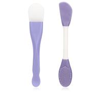 Thinp 2 Pcs Face Mask Applicator,Double-Ended Mask Applicator Tool Silicone Face Masks Brush Applicators for Applying Skin Care Products Facial Masks Brushes for Mud Clay Gel