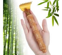 Thinp Extendable Bamboo Back Scratcher, Portable Telescoping Back Scratcher Wooden Long Handle Retractable Backscratcher for Adults Men Women