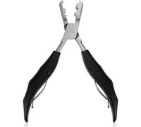 Thinp Hair Extension Pliers, Mini Hair Pliers Extension Tools for K Tips Multi Function Pre-Bonded Extensions Flat Tip Hairs Loop Styling Tool (3 Holes)