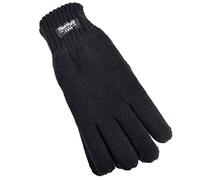 Thinsulate Childrens 3M Knitted Heavy Quality Gloves GL064A Black 10-11