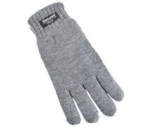 Thinsulate Childrens 3M Knitted Heavy Quality Gloves GL064A Grey 10-11
