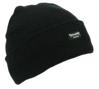 Thinsulate Knitted Beanie Hat - Black - One Size