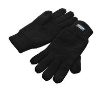 Thinsulate Mens 3M Black Thermal Lined Winter Gloves (Large/extra large)