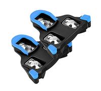 Thinvik Bike Cleats for Shimano SPD-SL System Pedals Compatible with SH11 Road Bicycle Replacement Cleats & Indoor Cycling for Three-Hole Cycling Shoes Men Women, 2 Degree Float, Blue