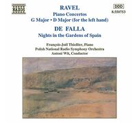 Thiollie - Falla: Nights in the Gardens of Spain / Ravel: Piano Concertos