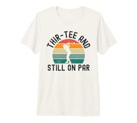 Thir-tee and Still on par Funny Golfer 30th Birthday Retro Premium T-Shirt