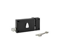 THIRARD 32010 SSA45146 032010 Horizontal Lock with 6 Grooves 140 x 88 mm Right, Black, NSP