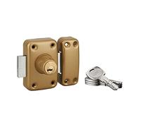 THIRARD 47620 VERROUS Glass Entry Door Locks, Gold, 60 mm