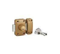 THIRARD 7620 VERROUS Glass Entry Door Locks, Gold, 40 mm