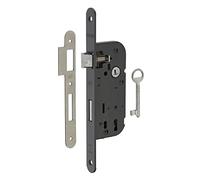 Thirard 901502 Mortise Lock with 1/2 Turn Round End 1 Key A/C Axis Lock 40 mm