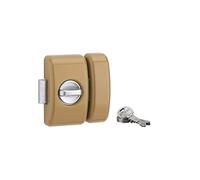 THIRARD 90545 VERROUS Glass Entry Door Locks, Gold, 45 mm