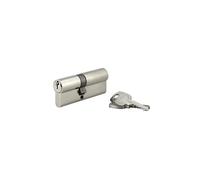 THIRARD 916294 Standard STD Profile Lock Cylinder 35 x 45 mm - Double Entry Security System Brass Finish - Entrance Door Use - High Durability - Comes with 3 Notched Keys, Nickel-Plated, 35x45