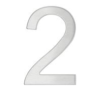 Thirard - number of 2, stainless steel, height 76 mm, self-adhesive