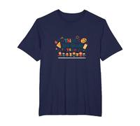 Third 3rd Grade Team School Spirit Classroom Unity T-Shirt, Men's Big and Tall, Navy, 5X Tall