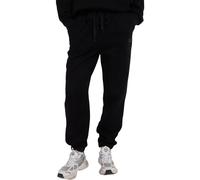 Third Avenue High-Rise Relaxed Fleece Joggers - Black