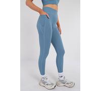 Third Avenue Seamless Fitness Scrunch Leggings, Bondi Blue, XL Size
