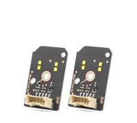Third Brake Light Lemon Yellow DRL Headlight LED Board Angel Eye Ring For BMW For M5 5 G30 540i G31 530i G38 G32 Daytime Running Lamp 63117214934(2pcs Yellow Light)