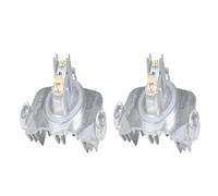 Third Brake Light Lemon Yellow Headlight LED Chips Module Light 63117398766 DRL Angel Eyes Lamp for BMW 3 Series F30 for Hatchback / F31 F34(2pcs White Light)