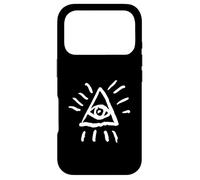 Third Eye All Seeing Eyes Triangle Symbol Case for iPhone 17 Pro