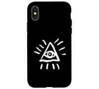 Third Eye All Seeing Eyes Triangle Symbol Case for iPhone X/XS