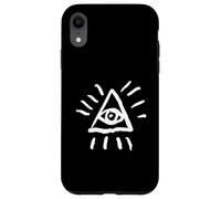 Third Eye All Seeing Eyes Triangle Symbol Case for iPhone XR