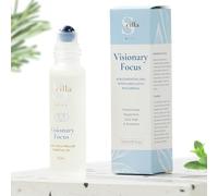 Third Eye Chakra Essential Oil Lapis Lazuli Rollerball - Focus & Clarity with Peppermint, Frankincense & Rosemary Roll-On Perfume, Relaxation, Mindfulness & Stress Relief for Adults Women Teens (15ml)