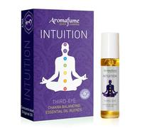 Third Eye Chakra Essential Oil Roll-On Blend by Aromafume | 10ml/0.33 fl oz | Ajna | Aromatherapy Oils for Chakra Balance | Rose & Juniper Extracts | Amethyst Incense for Meditation, Yoga, Reiki
