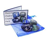 Third Eye Chakra Healing Crystal Pack