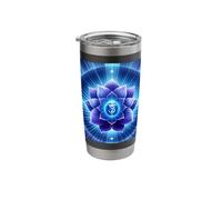 Third Eye Chakra Inner Wisdom Sacred Geometry Stainless Steel Insulated Tumbler