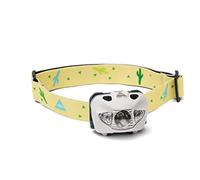 Third Eye Headlamps - Powerful LED Headlamp Flashlight - Style Meets Performance - 168 Lumens - Multiple Brightness Settings - Red and White Light - Adjustable Angle Tilt … (Cactus)