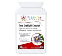 Third Eye Night Complex (60 Capsules) Sleep undisturbed, Rest Peacefully, Relax and Unwind, Connect with Higher Spirit - Spirituality, Science & Supplements by Shakra Health