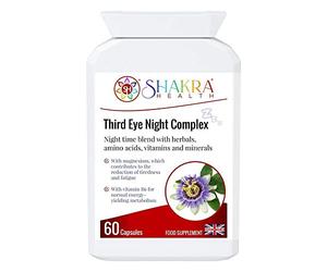 Third Eye Night Complex (60 Capsules) Sleep undisturbed, Rest Peacefully, Relax and Unwind, Connect with Higher Spirit - Spirituality, Science & Supplements by Shakra Health