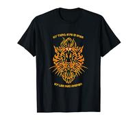 Third eye open chakra orange Lion T-Shirt