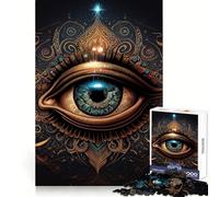 Third Eye Perception Jigsaw Puzzles 1000 Pieces for Teenagers Think Game Peaceful Time Quality Edge Perfect Present (38x26cm)