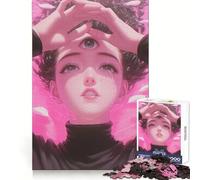 Third Eye Sorrow 1000 Piece Jigsaws for Teenagers Puzzle Brain Workout Toy Calm Escape Art Assembly Thoughtful Gift (38x52cm)