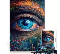 Third Eye Space 1000 Pieces Jigsaws Adults Puzzles Gifts Strengthen Recall Serene Time Quality Edge Santa Wish Item (38x52cm)