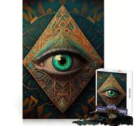 Third Eye Teenagers Puzzles 1000 Piece Jigsaws Boost Recall Relax Time Accurate Edge Amazing Present (38x26cm)