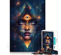 Third Eye Woman 1000 Piece Jigsaw Puzzle for Teenagers Reason Skill Toy Stress Free Exact Cut Lovely Present (50x75cm)