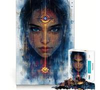 Third Eye Woman 1000 Piece Jigsaw Puzzles for Adults Brain Tease Toy Relax Time Perfect Cut Memorable Gift (50x75cm)
