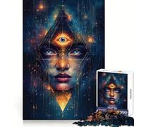 Third Eye Woman 1000 Piece Jigsaws for Adults Puzzle Intellect Toy Relaxing Fun Quality Cut Fine Art Piece (38x26cm)